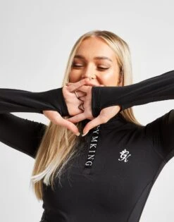 Gym King Core 1/4 Zip Track Top -Dameskledingwinkel jd 383332 b