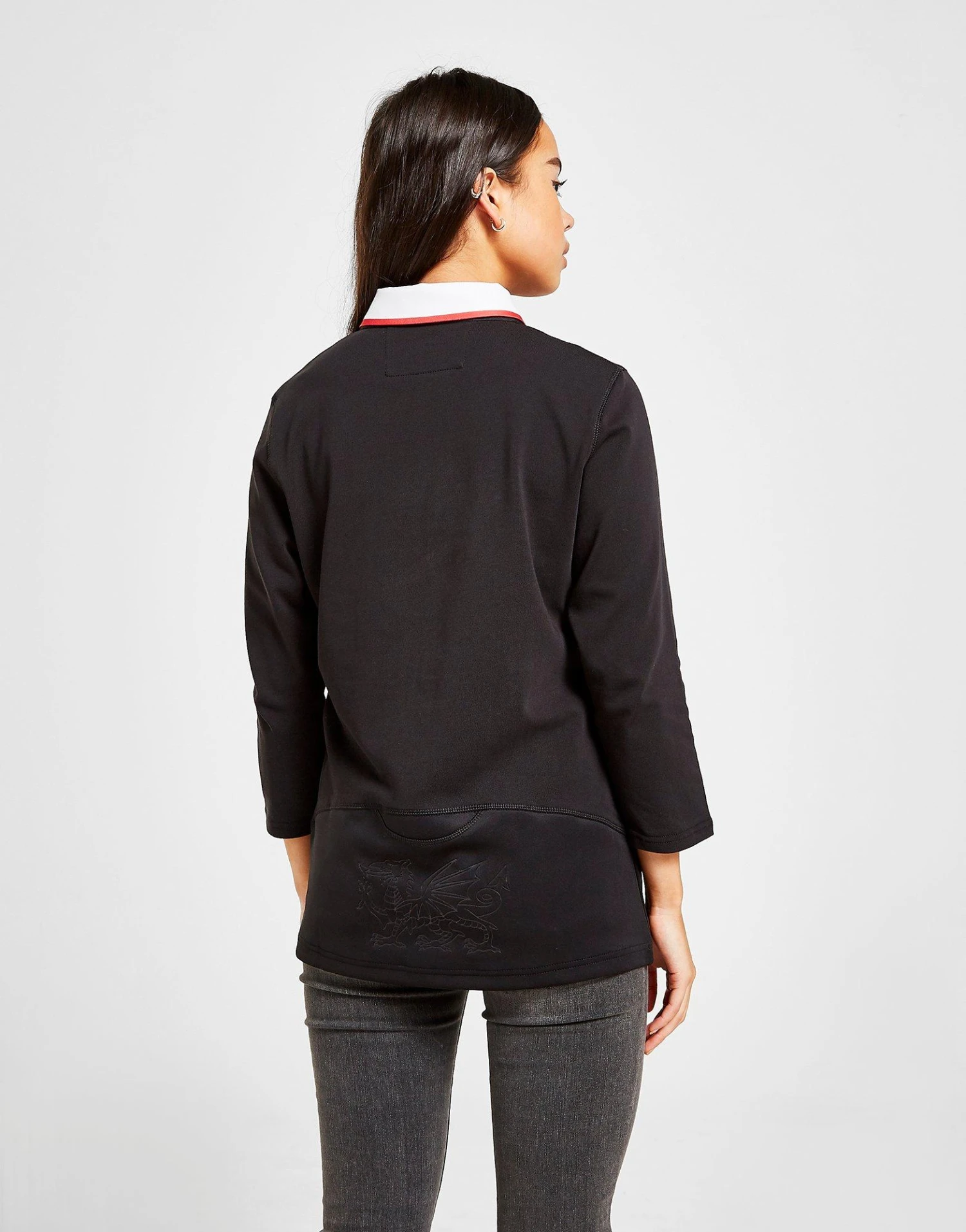 Macron Wales RU 2020/21 Cotton Away Shirt Women's 4 Macron Wales RU 2020/21 Cotton Away Shirt Women's - Afbeelding 2