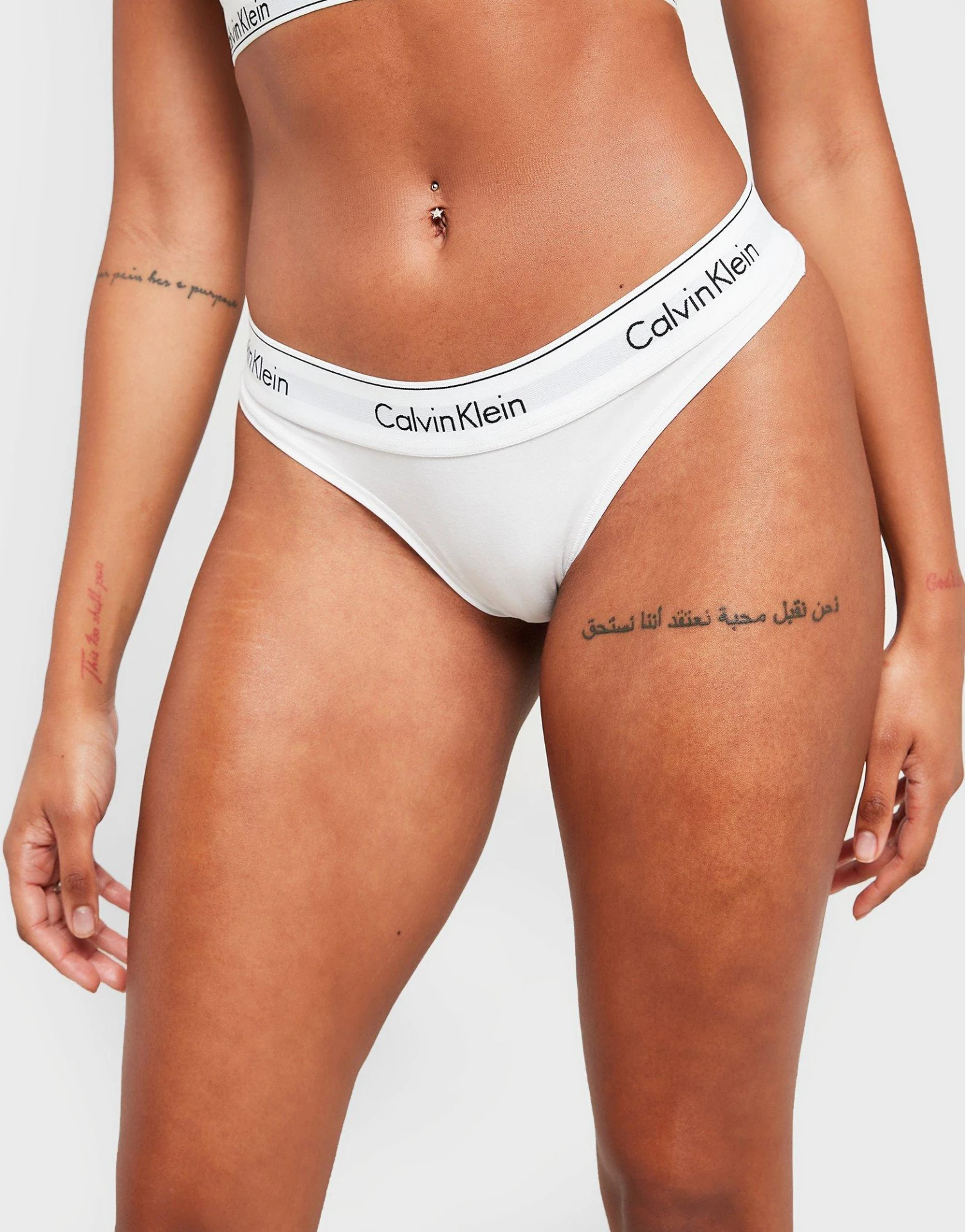 Calvin Klein Underwear Modern Cotton String Dames 6 Calvin Klein Underwear Modern Cotton String Dames - Afbeelding 4