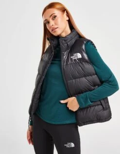 The North Face Logo Hooded Padded Gilet -Dameskledingwinkel jd 549767 c