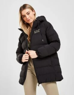 Emporio Armani EA7 Padded Logo Mid Jacket -Dameskledingwinkel jd 553872 d