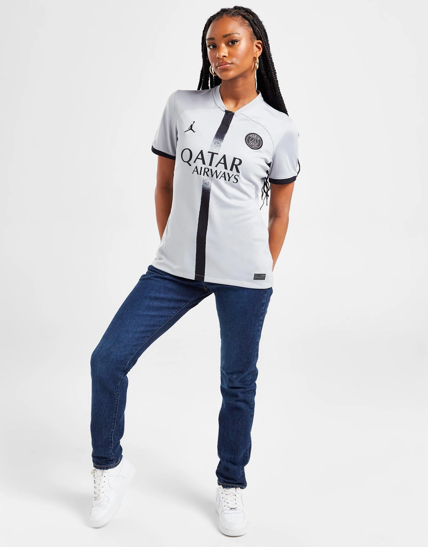 Jordan Paris Saint Germain 2022/23 Away Shirt Women's 4 Jordan Paris Saint Germain 2022/23 Away Shirt Women's - Afbeelding 2