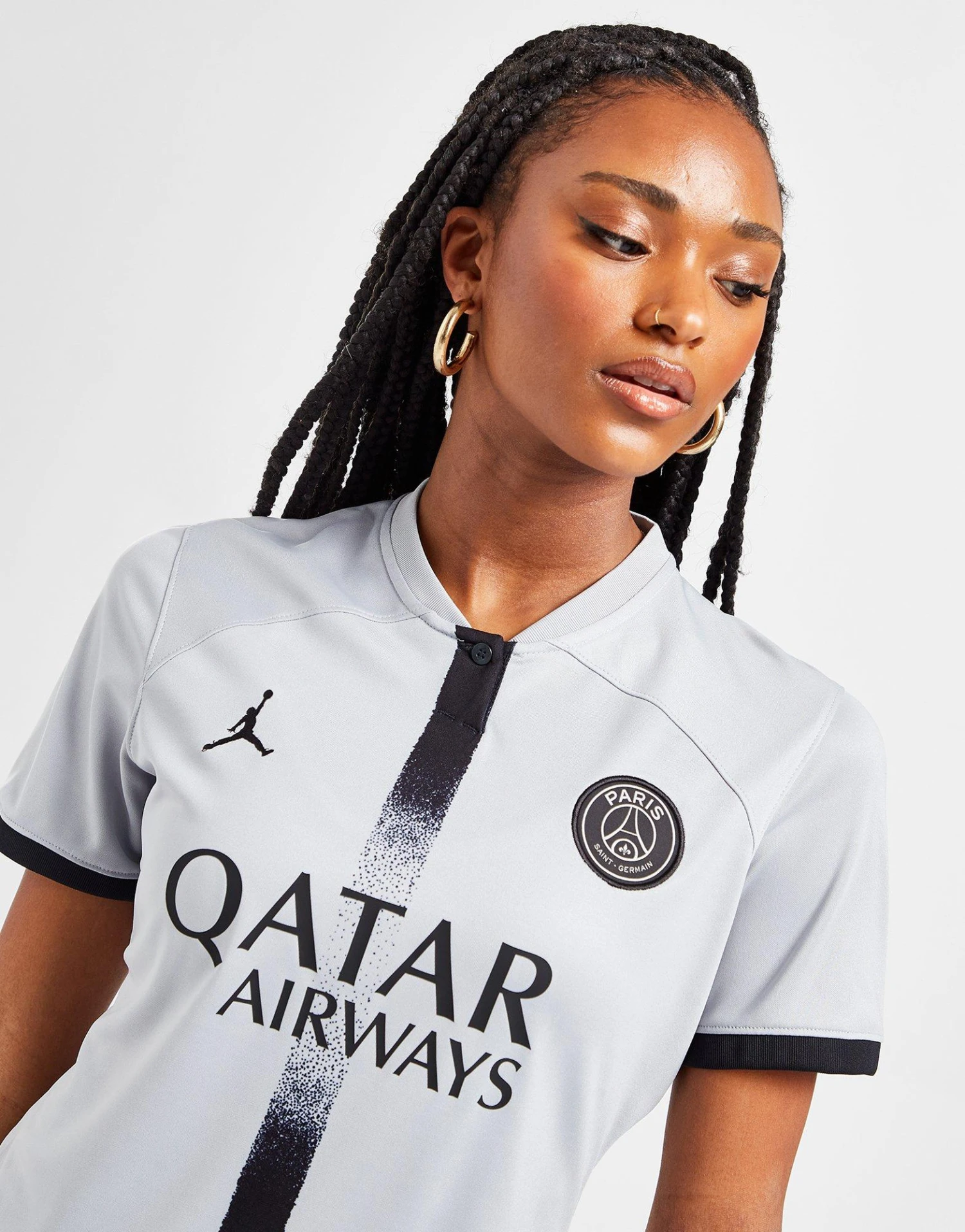 Jordan Paris Saint Germain 2022/23 Away Shirt Women's 5 Jordan Paris Saint Germain 2022/23 Away Shirt Women's - Afbeelding 3