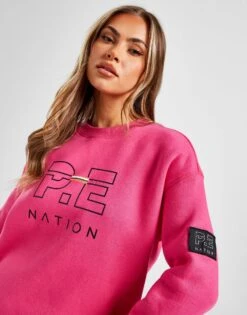 PE Nation Logo Crew Sweatshirt