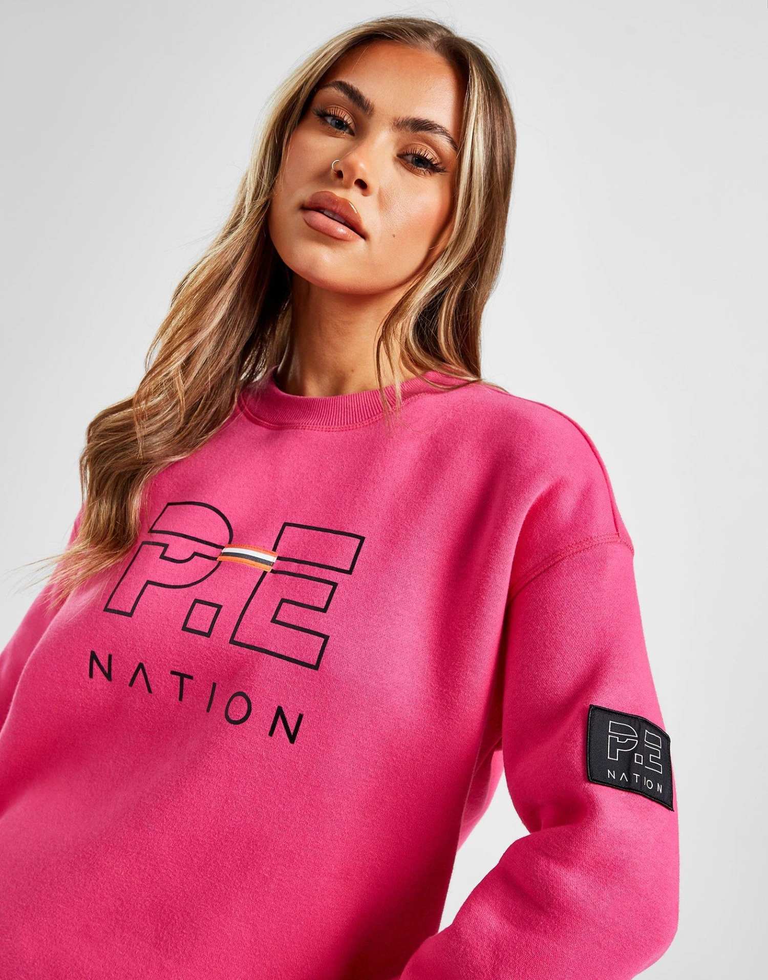 PE Nation Logo Crew Sweatshirt 3 PE Nation Logo Crew Sweatshirt