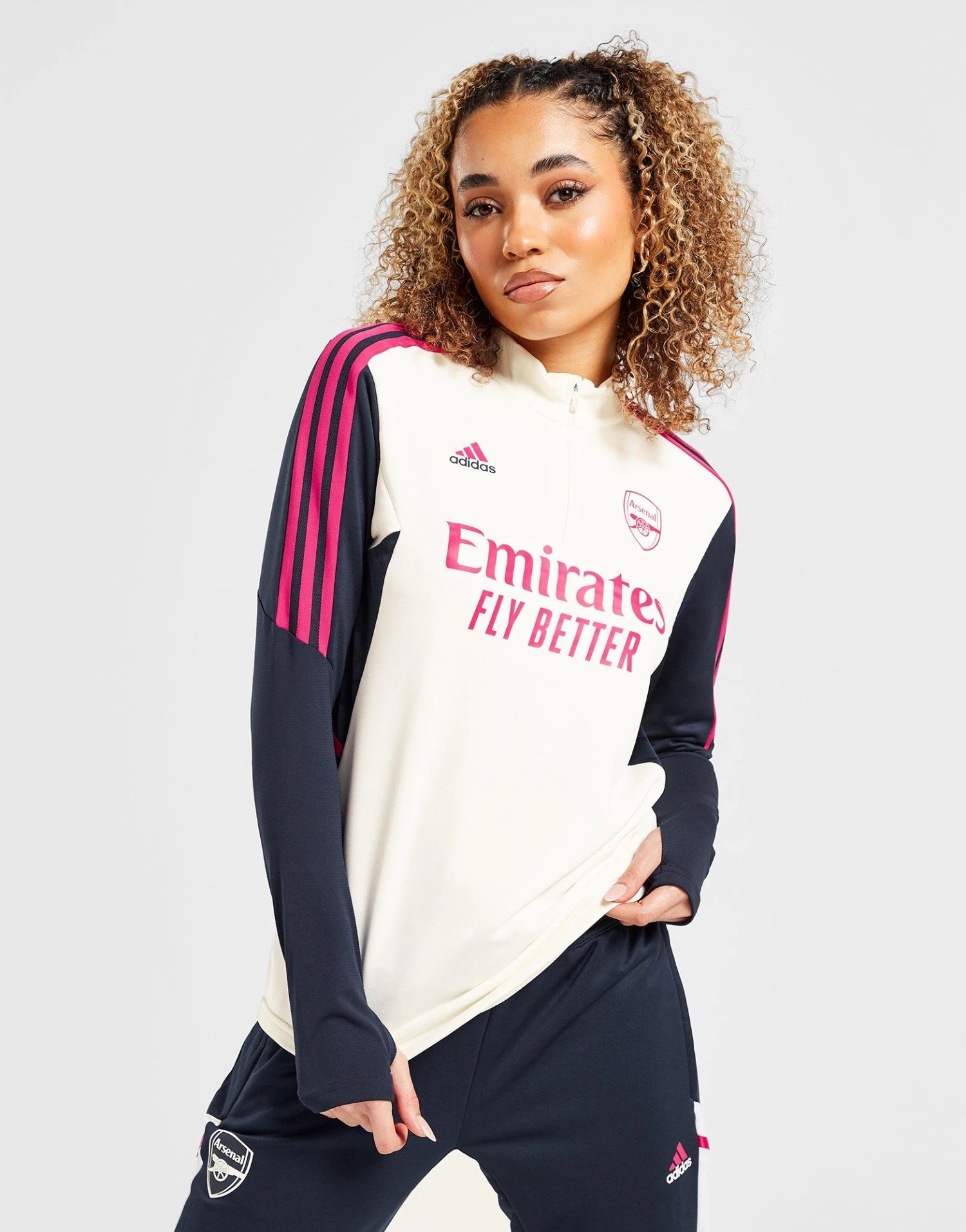 Adidas Arsenal FC Training 1/4 Zip Top 4 Adidas Arsenal FC Training 1/4 Zip Top - Afbeelding 2