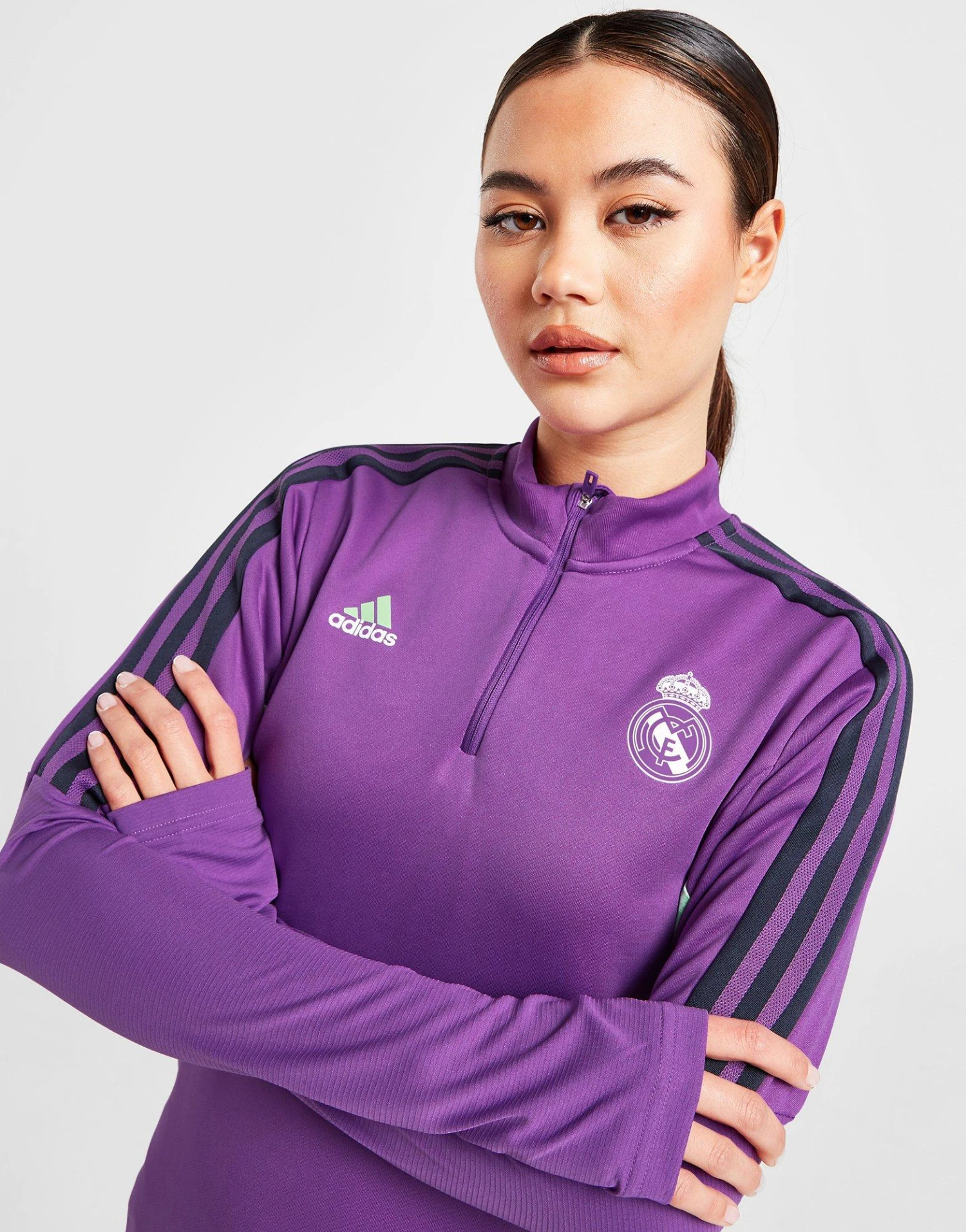 Adidas Real Madrid 1/4 Zip Training Top 5 Adidas Real Madrid 1/4 Zip Training Top - Afbeelding 3
