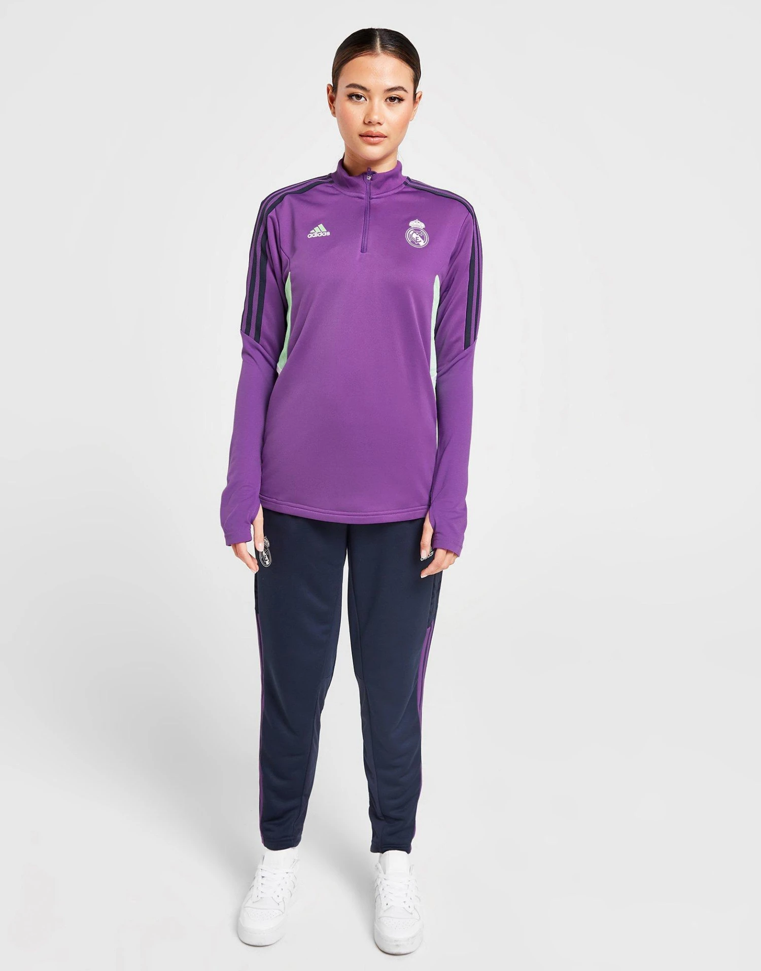 Adidas Real Madrid 1/4 Zip Training Top 6 Adidas Real Madrid 1/4 Zip Training Top - Afbeelding 4