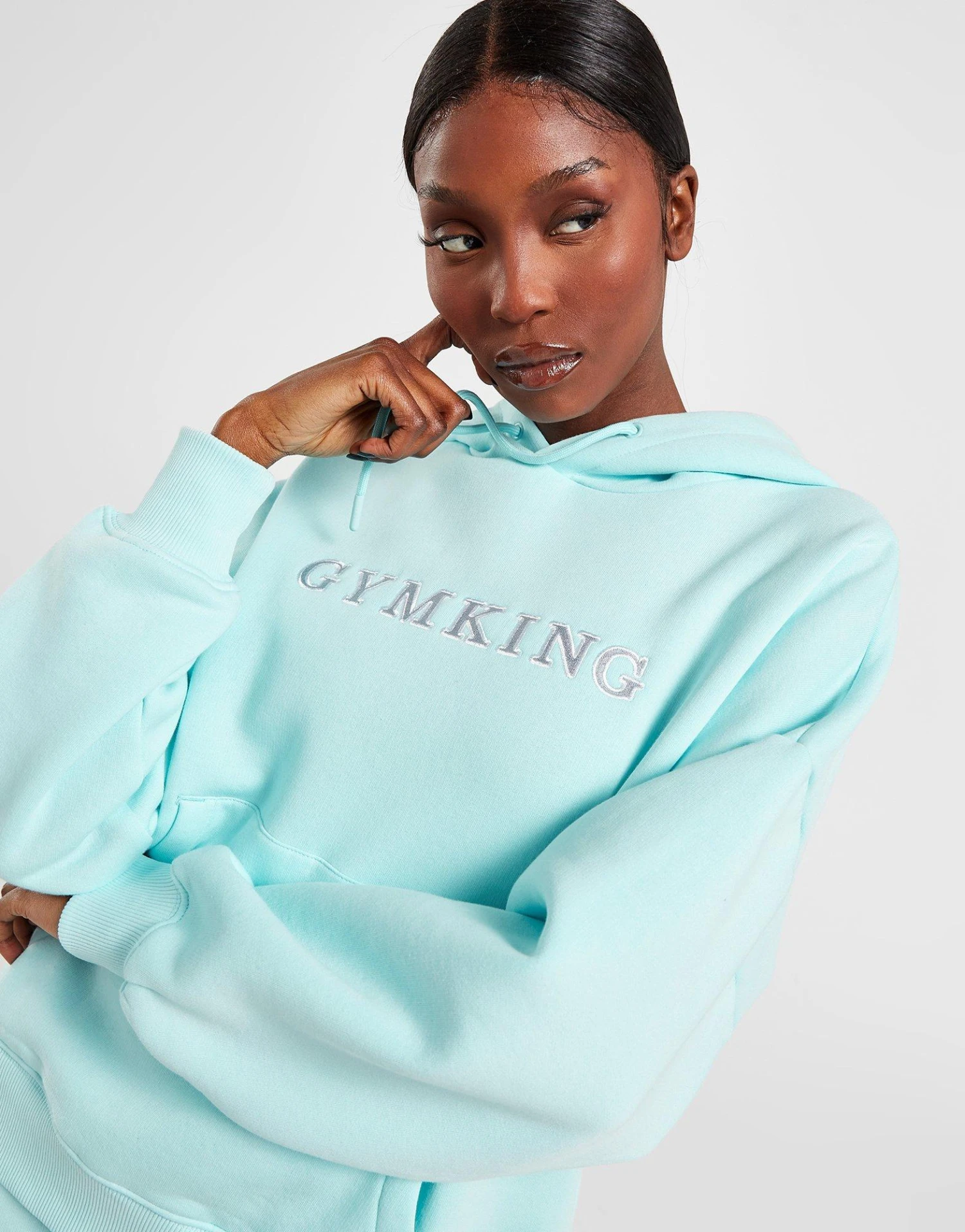 Gym King Varsity Oversized Hoodie 4 Gym King Varsity Oversized Hoodie - Afbeelding 2