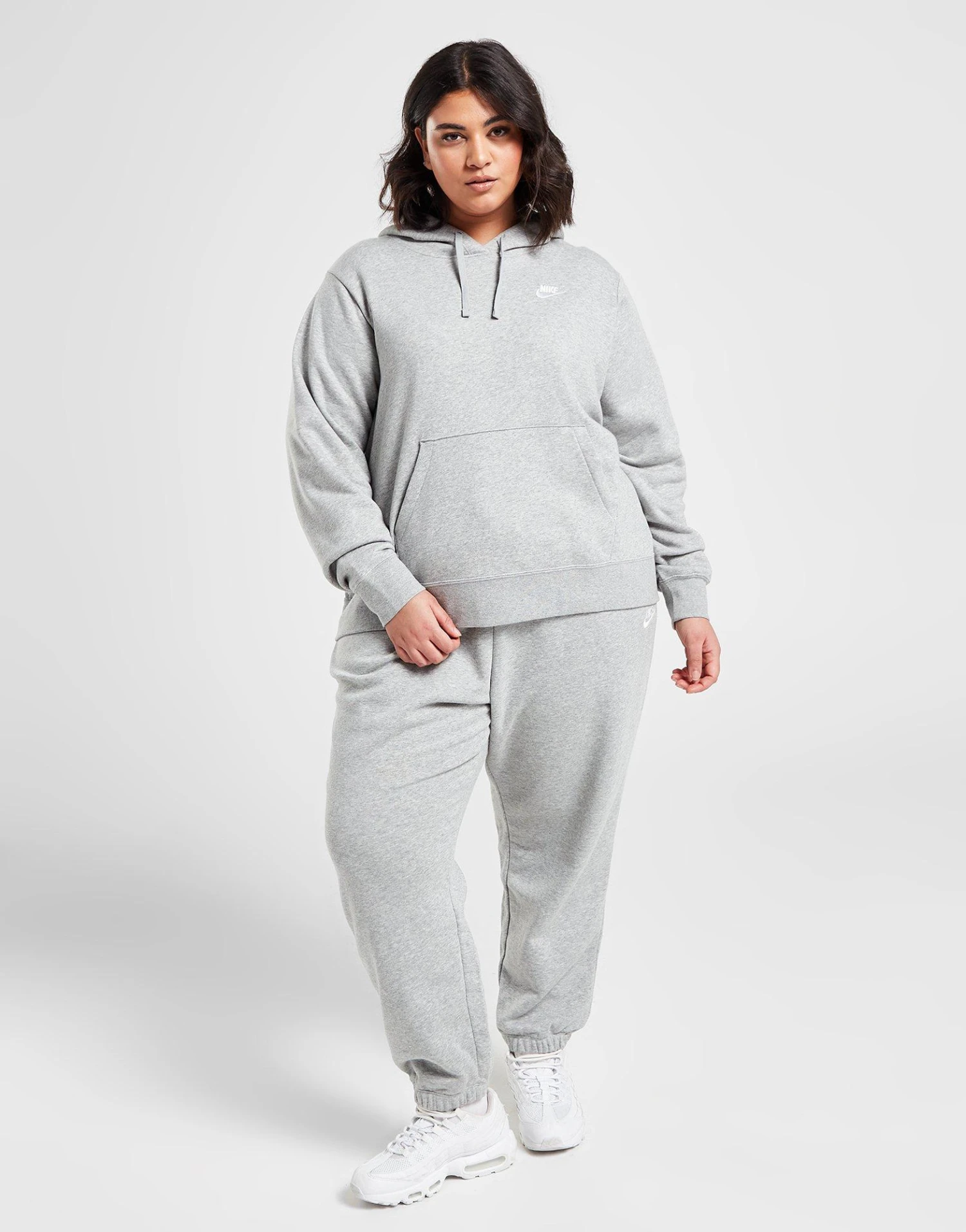 Nike Plus Size Club Overhead Hoodie 6 Nike Plus Size Club Overhead Hoodie - Afbeelding 4