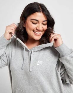 Nike Plus Size Club Overhead Hoodie 11 Nike Plus Size Club Overhead Hoodie -Dameskledingwinkel jd 622226 e