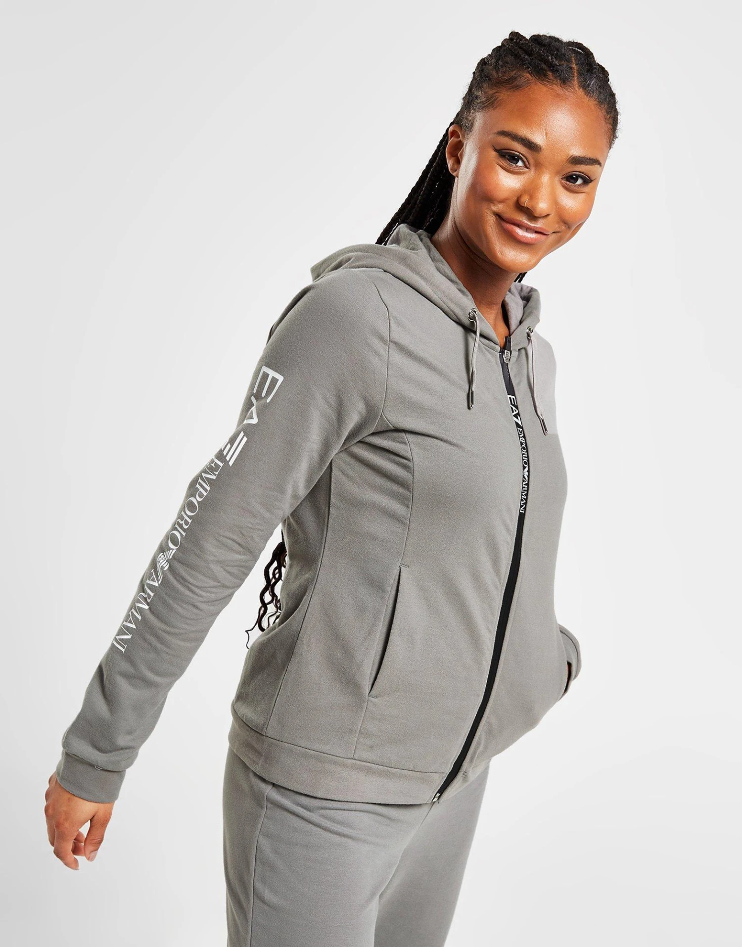 Emporio Armani EA7 Logo Full Zip Tracksuit 6 Emporio Armani EA7 Logo Full Zip Tracksuit - Afbeelding 4