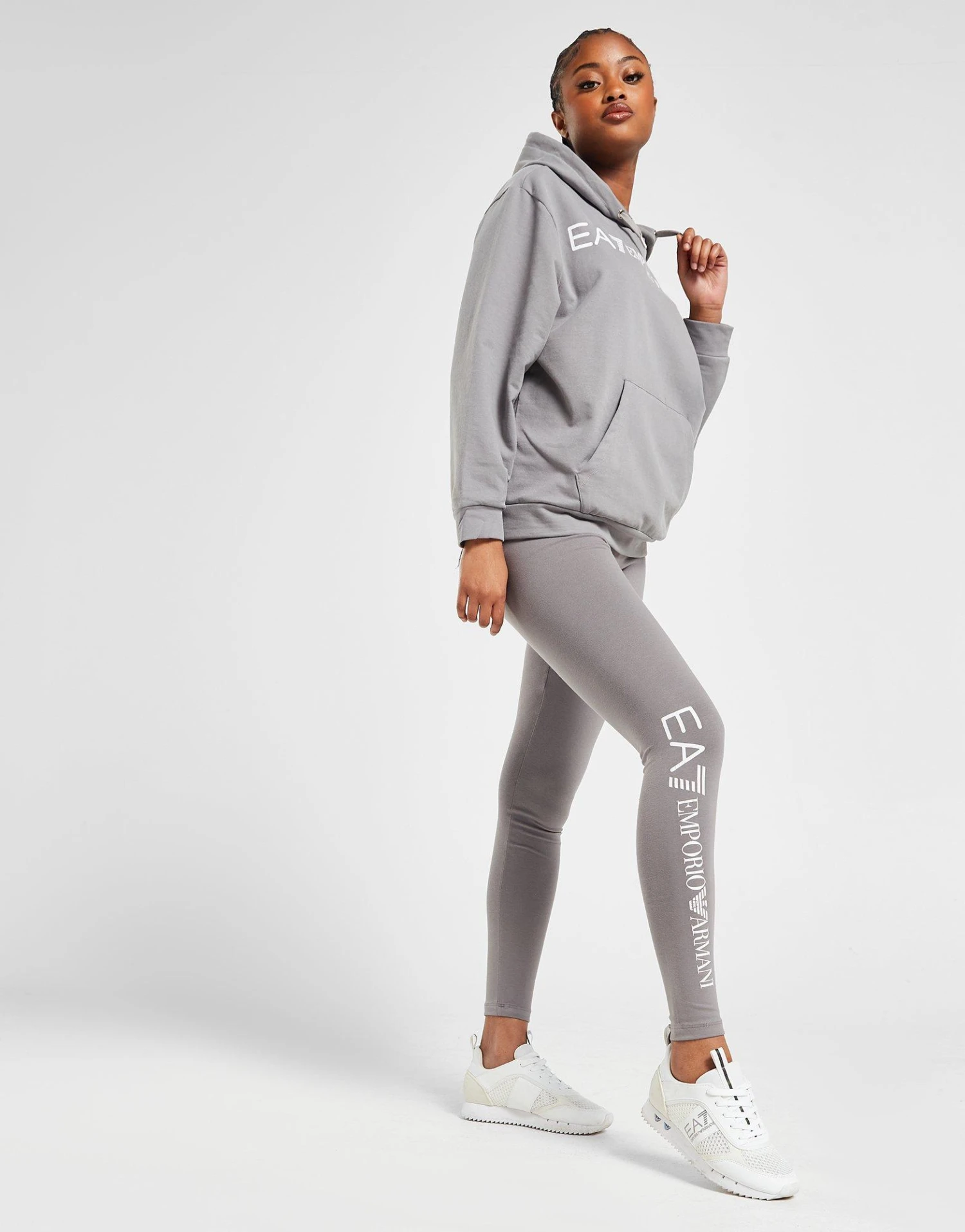 Emporio Armani EA7 Overhead Hoodie/Leggings Tracksuit 4 Emporio Armani EA7 Overhead Hoodie/Leggings Tracksuit - Afbeelding 2