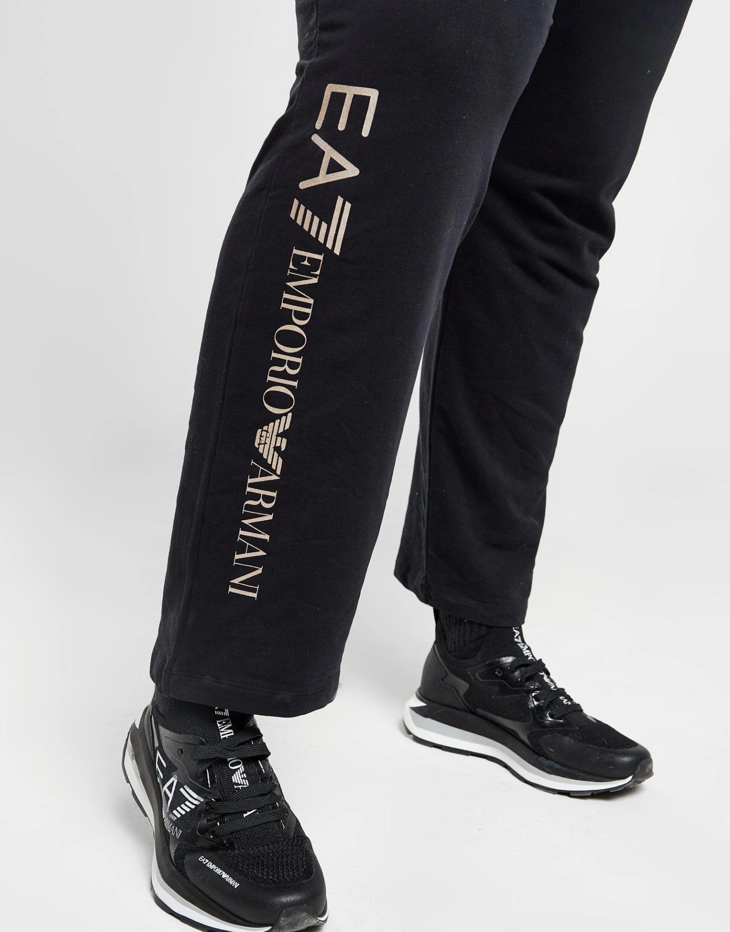 Emporio Armani EA7 Plus Size Logo Crew Tracksuit 7 Emporio Armani EA7 Plus Size Logo Crew Tracksuit - Afbeelding 5