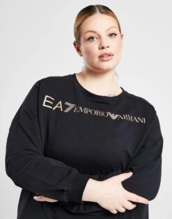 Emporio Armani EA7 Plus Size Logo Crew Tracksuit 13 Emporio Armani EA7 Plus Size Logo Crew Tracksuit -Dameskledingwinkel jd 622957 f