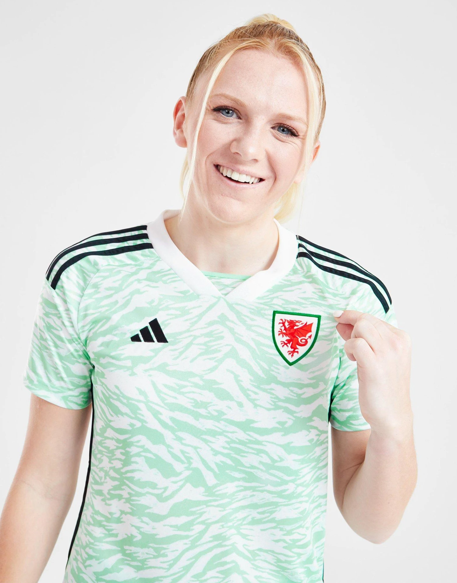 Adidas Wales 2023 Away Shirt Women's 3 Adidas Wales 2023 Away Shirt Women's