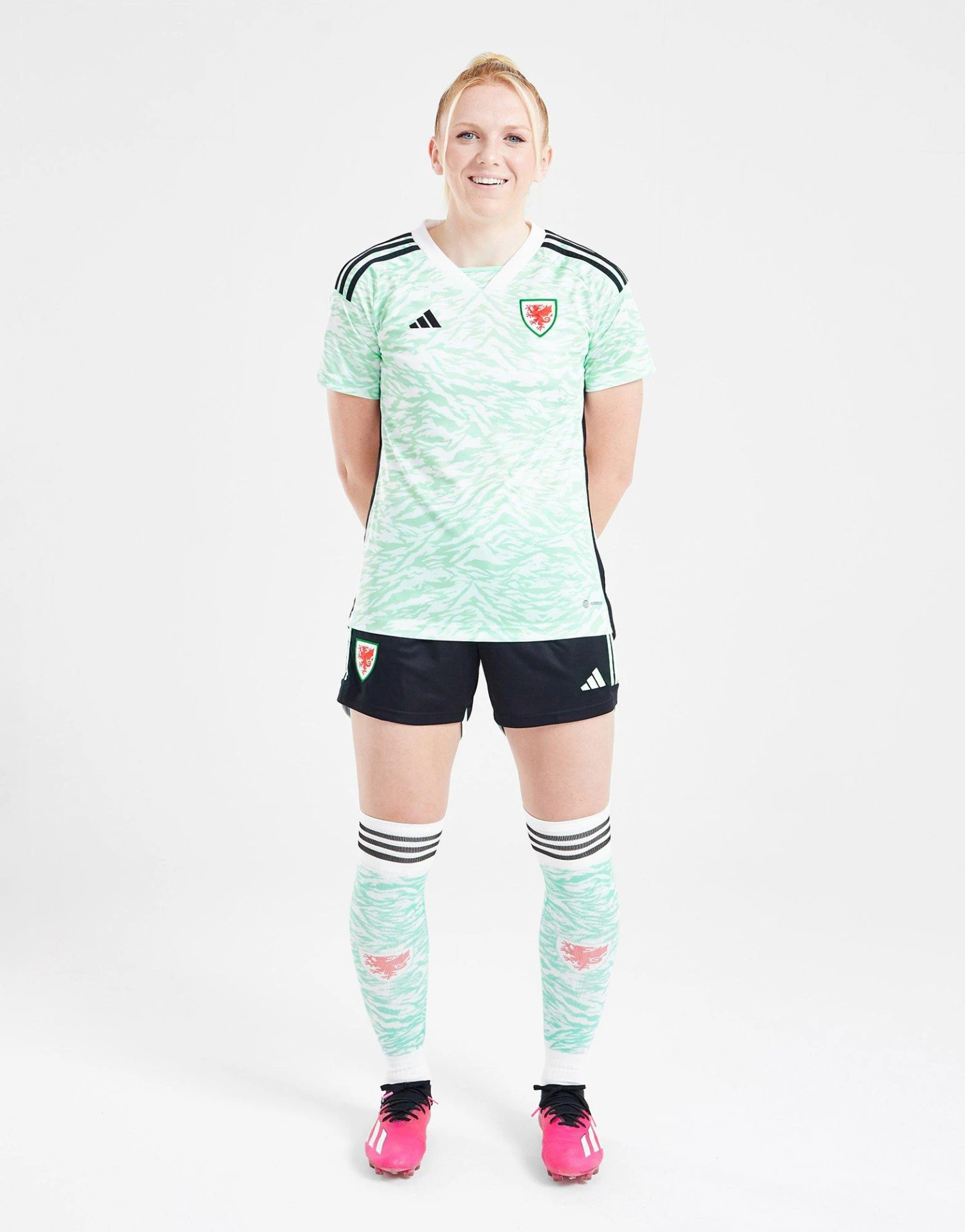 Adidas Wales 2023 Away Shirt Women's 8 Adidas Wales 2023 Away Shirt Women's - Afbeelding 6
