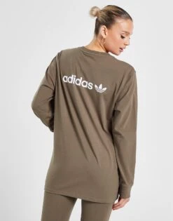 Adidas Originals Linear Long Sleeve T-Shirt -Dameskledingwinkel jd 628506 c