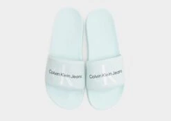 Calvin Klein Jeans Monogram Slides Women's -Dameskledingwinkel jd 633726 e