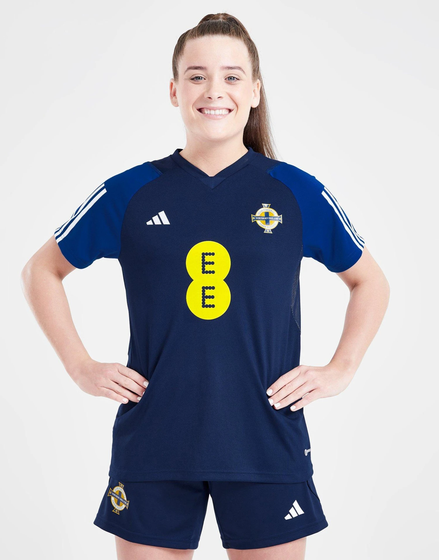 Adidas Northern Ireland Tiro 23 Shirt Women's 4 Adidas Northern Ireland Tiro 23 Shirt Women's - Afbeelding 2