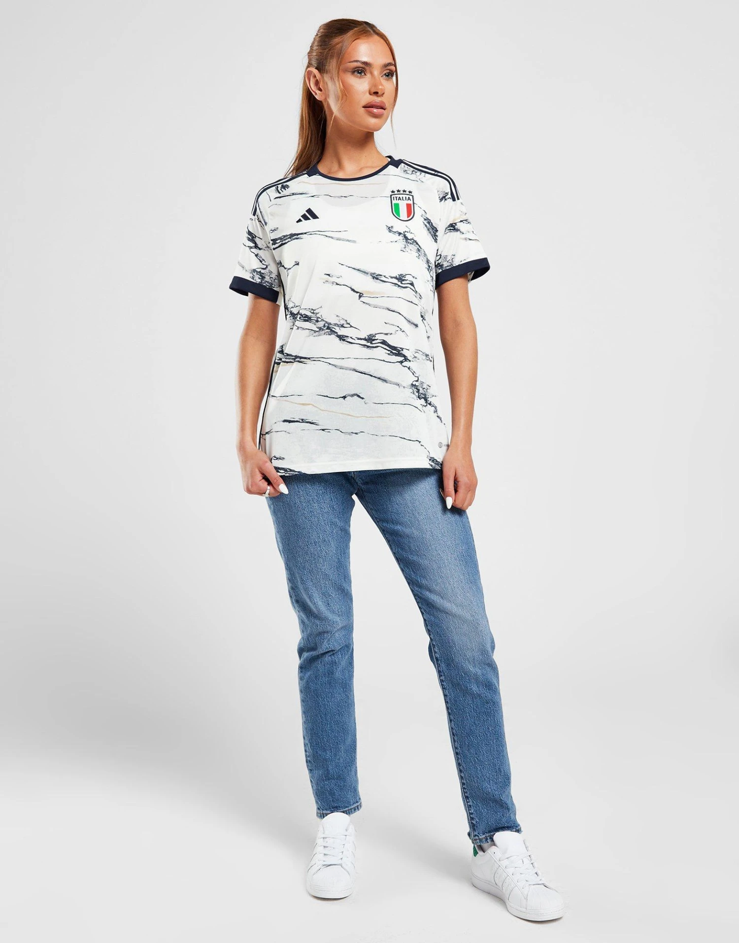 Adidas Italy 2023 Away Shirt Women's 5 Adidas Italy 2023 Away Shirt Women's - Afbeelding 3