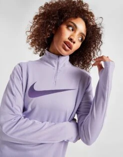 Nike Running Swoosh 1/4 Zip Dri-FIT Top