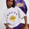 New Era NBA LA Lakers Pin Short Sleeve T-Shirt 1 New Era NBA LA Lakers Pin Short Sleeve T-Shirt -Dameskledingwinkel jd 649937 a