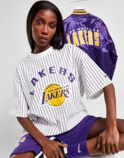 New Era NBA LA Lakers Pin Short Sleeve T-Shirt