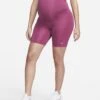 Nike Maternity One 7" Cycle Shorts 1 Nike Maternity One 7" Cycle Shorts -Dameskledingwinkel jd DN1815 623 a