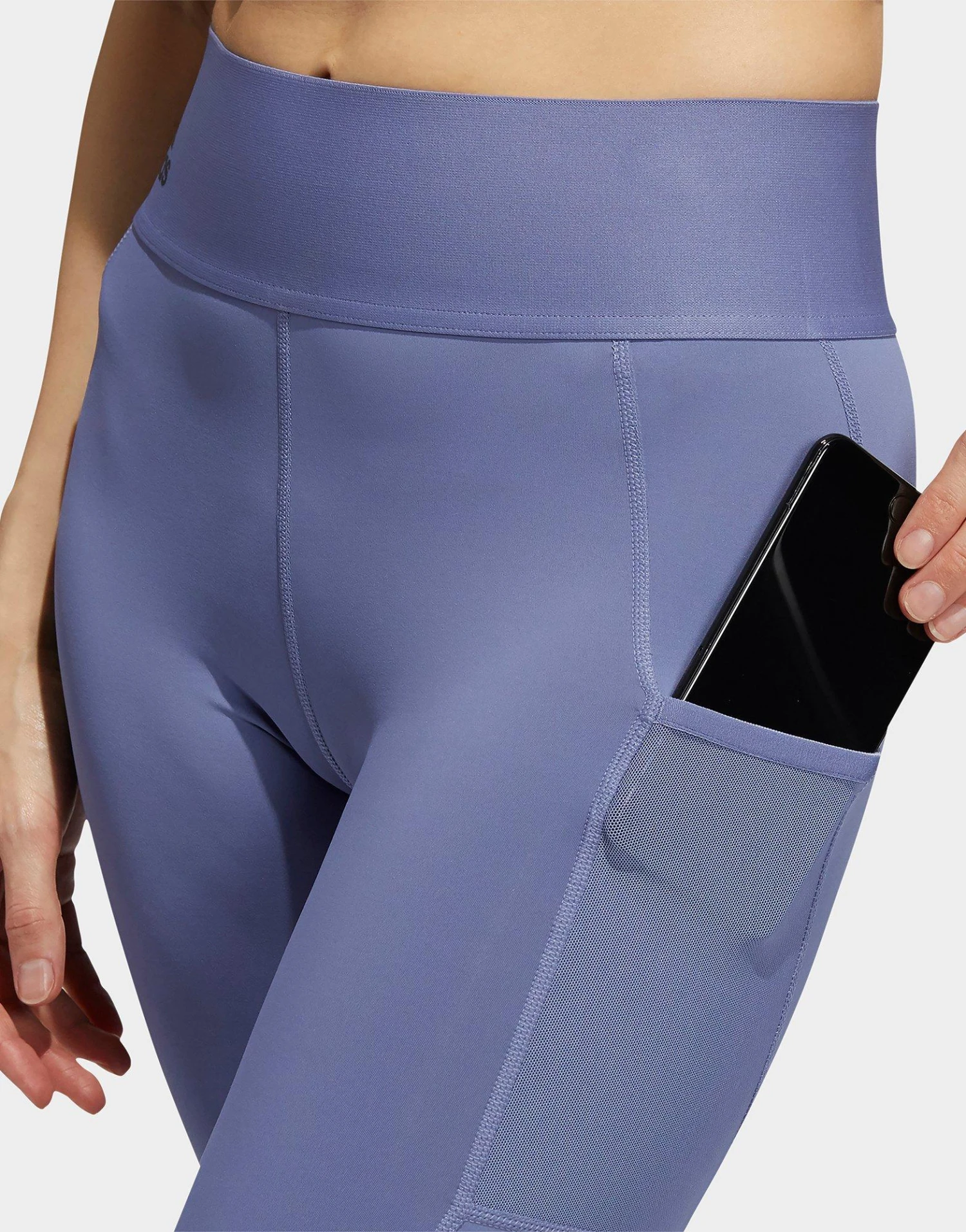 Adidas Techfit Logo Lange Legging 6 Adidas Techfit Logo Lange Legging - Afbeelding 4