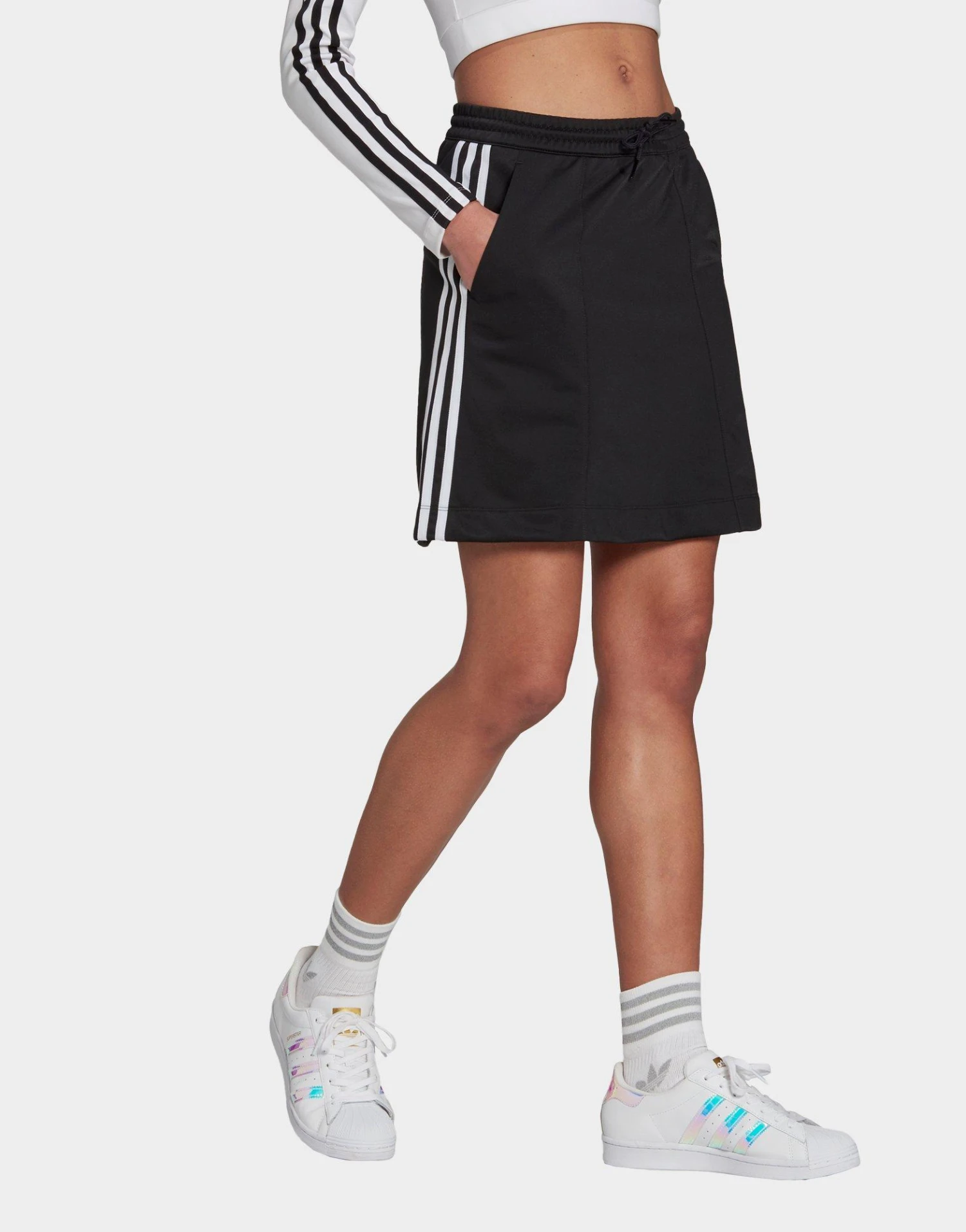 Adidas Originals Adicolor Classics Tricot Rok 4 Adidas Originals Adicolor Classics Tricot Rok - Afbeelding 2