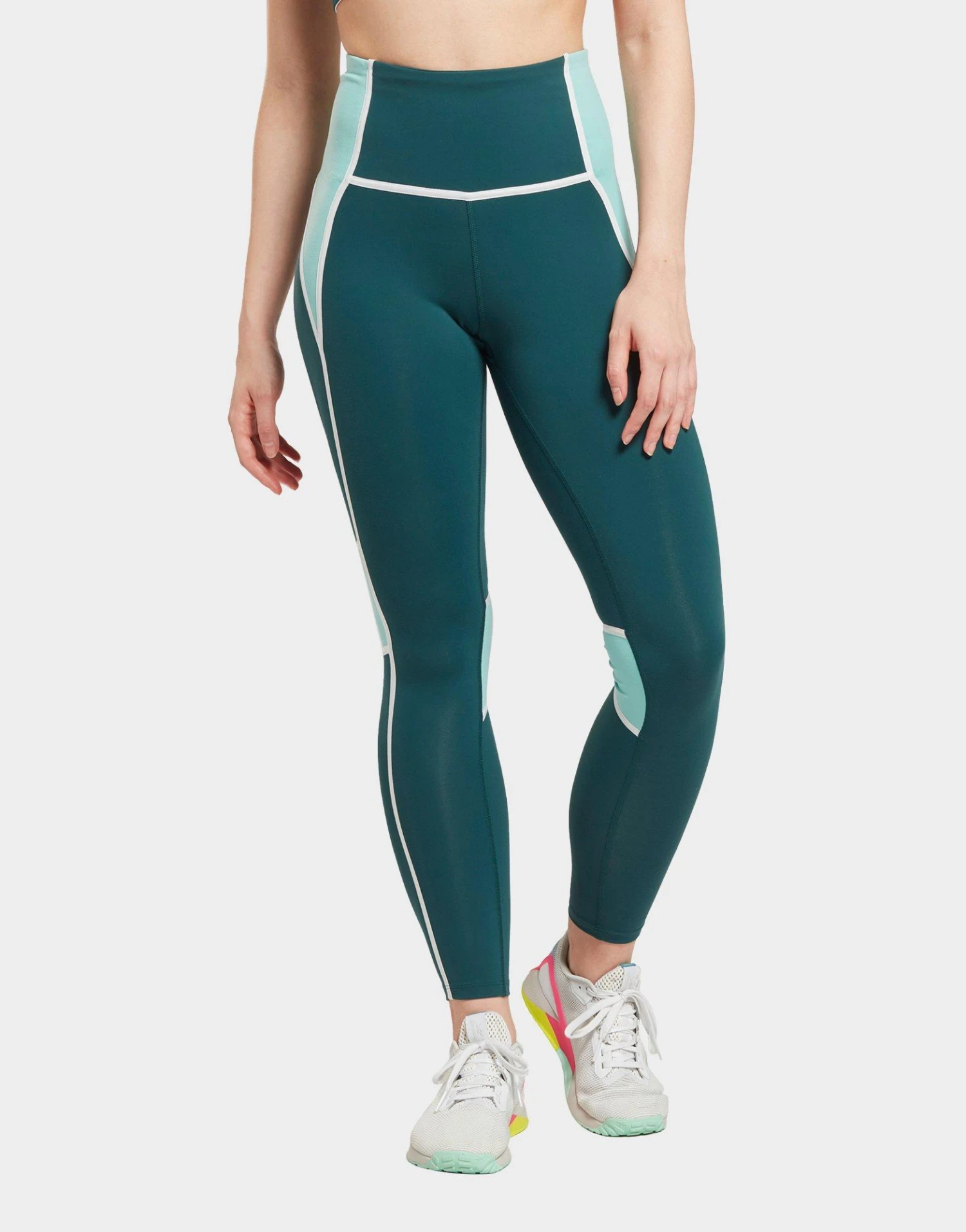 Reebok Lux High-waisted Colorblock Legging 3 Reebok Lux High-waisted Colorblock Legging