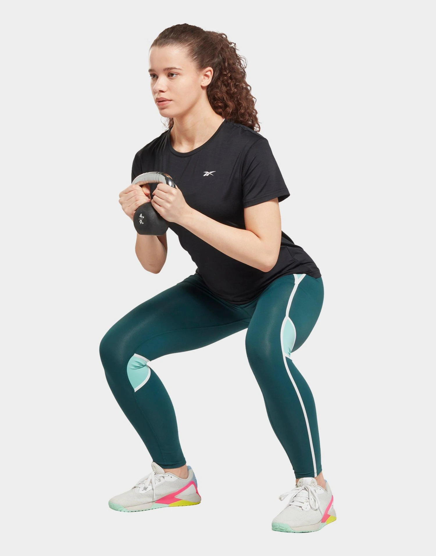 Reebok Lux High-waisted Colorblock Legging 4 Reebok Lux High-waisted Colorblock Legging - Afbeelding 2