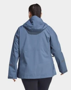 Adidas Terrex Multi RAIN.RDY 2,5-laags Regenjack (Grote Maat) 10 Adidas Terrex Multi RAIN.RDY 2,5-laags Regenjack (Grote Maat) -Dameskledingwinkel jd HM3985 c