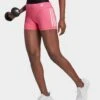 Adidas Hyperglam 3-Stripes Korte Legging -Dameskledingwinkel jd HM8047 a