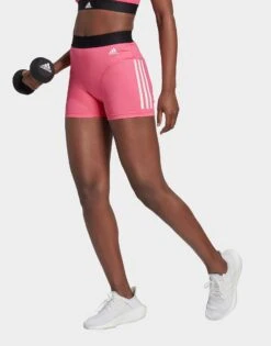 Adidas Hyperglam 3-Stripes Korte Legging