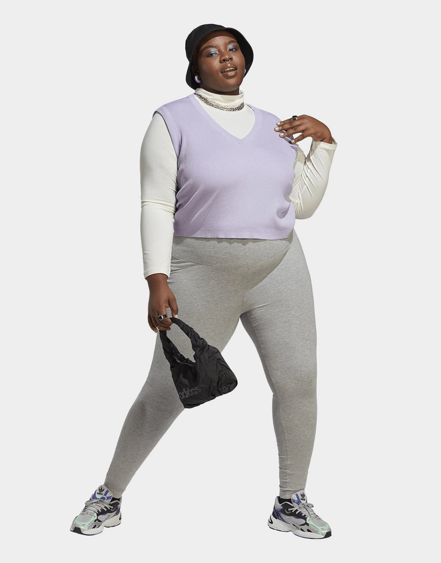 Adidas Originals Adicolor Essentials Legging (Grote Maat) 4 Adidas Originals Adicolor Essentials Legging (Grote Maat) - Afbeelding 2