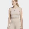 Adidas AEROREADY Hyperglam Crop Tanktop 1 Adidas AEROREADY Hyperglam Crop Tanktop -Dameskledingwinkel jd IB4082 a