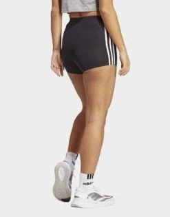 Adidas Essentials 3-Stripes Single Jersey Booty Short 9 Adidas Essentials 3-Stripes Single Jersey Booty Short -Dameskledingwinkel jd IC0757 c